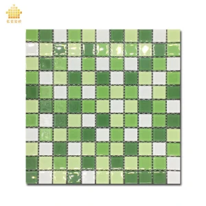 Foshan mosaic crystal swimming pool mosaics tiles for bathroom backsplash wall