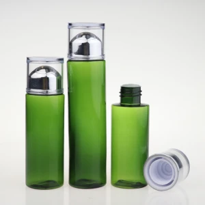 free sample empty cosmetic packaging bottles 100 ml plastic oil bottle with cap