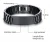 Import Free sample latest engravable black stainless steel id bracelet jewelry guangzhou engraved stainless steel bracelet from China