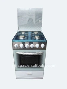 Freestanding gas oven with painting body