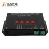 Full Color T8000 DMX 512 rgb SD card Pixel led controller programmable RGB led dimmer controller