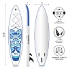 FUNWATER drop shipping sup inflatable stand up  paddle board sup surf board sports equipment in the sea