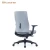 Import Furniture Wholesale Mid back PU Padded ergonomic swivel office chair OEM produce executive Luxury leather office chair from Hong Kong