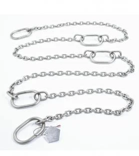 G50 316 stainless steel pump lifting chain with drop forged stainless steel master link