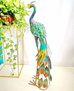 garden decoration Artificial Peacock Birds