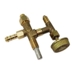 Gas Brooder Heating Appliance Spare Parts Gas cock Control Push Valve with needle controller