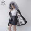Genuine Silver Fox Fur Lining Women/Men Customized Fur Parka