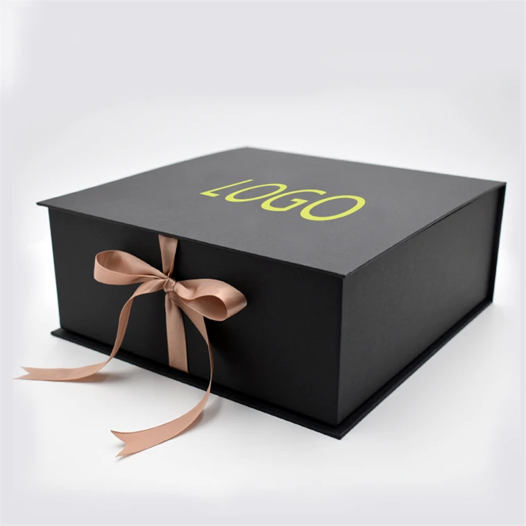 Gift Box With Ribbon,Custom Magnetic Box With Ribbon Foldable Box,Cosmetic Box Packaging Boxes Magnetic Gift Box