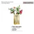 Import Glass Tube Cylindrical Candlestick Brass Finishing Candle Holder for Decoration from China