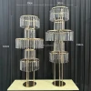 Gold Metal Flower Stand Wedding Decorations Table Centerpieces Wedding Centerpieces Acrylic Flower Stand Stand Gold Metal Arch