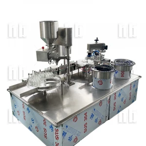 Good price automatic capping machine perfume Three - Blade Capping Machine hair dye tube filling and sealing machine