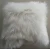 Import good quality 35*50cm faux fur long pile cushion covering pillow, long hair sofa faux fur cushion from China