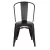 Import Good quality Classic design industrial style metal dining chair from China