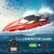 Import Good Quality DEERC H120 RC Remote Control Boats for Pools and Lakes 20+ mph 2.4 GHz Racing from China