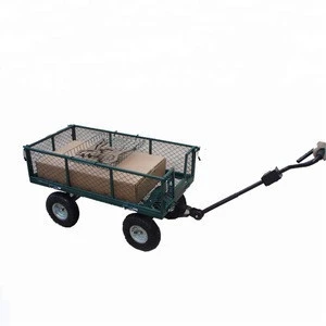 Good Quality Material Garden Handling Steel Trolley For Home And Garden