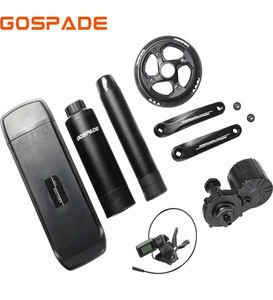Gospade 36V 14.5Ah Electric Bicycle Lithium Battery Mid Motor Battery For Electric Bike