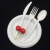 green disposable tableware raw material 100% compostable material for kid&#x27;s cutlery set