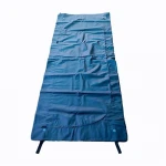 Green Heavy Duty PVC Transport Body Bag with Dowel Handles