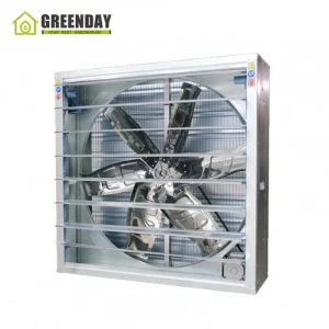 GREENDAY Industrial ventilation fan 50 inch box type exhaust fans Industrial Electrical Operated Exhaust Fan