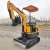 Import groundhog mini excavator 1 ton for trailer from China