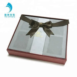 Guangzhou packaging gift custom printing food grade cardboard box for candy/chocolate/mooncake/macarons