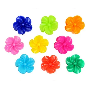 Hair Grips Flower Assorted Colors - Claw Clips for Teen Girls