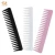 Import Hairdressing Salon Carbon Fiber Plastic Anti-static Wide Big Tooth Detangling Hair Comb from China
