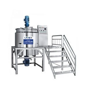 Hand Detergent Production Plant 100L Liquid Soap Making Mixing Equipment