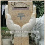 Hand shaped mailbox unique letterbox designs for garden