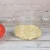 Handle Borosilicate Glass Cup Salad Instant Noodle Pot Fruit Bowl with Lid
