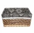 Import Handmade wicker craft willow storage rattan baskets from China