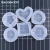 Import Heart-shaped Square Round Plum-shaped Silicone Mold Ashtray for Resin DIY from China