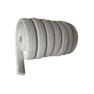 Heat Insulation Refractory Ceramic Fiber Product Rope Ceramic Fiber Rectangular and Round Braided Rope