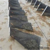 hexagonal mesh hdpe oyster bag with hard floats for aquaculture trap