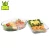 Import High Borosilicate Oven Safe Oval Baking Dishes &amp; Pans Glass Bakeware with Divider from China