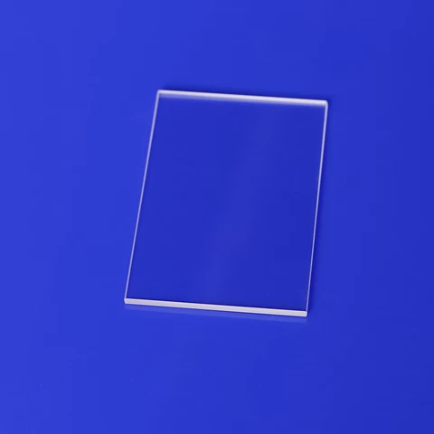 High Purity Double Side Polish 1mm Clear Fused Quartz Glass plate