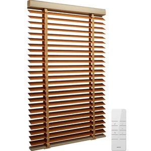 High quality 50mm ladder tape basswood wood venetian blinds for window