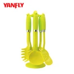 High quality 6 Pieces Nylon Cooking Tools Cute Kitchen Utensil