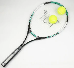high quality Adult  aluminum alloy tennis racquet with good price best tennis ball for choice