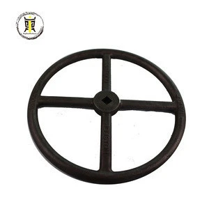 high quality cast iron valve handwheel