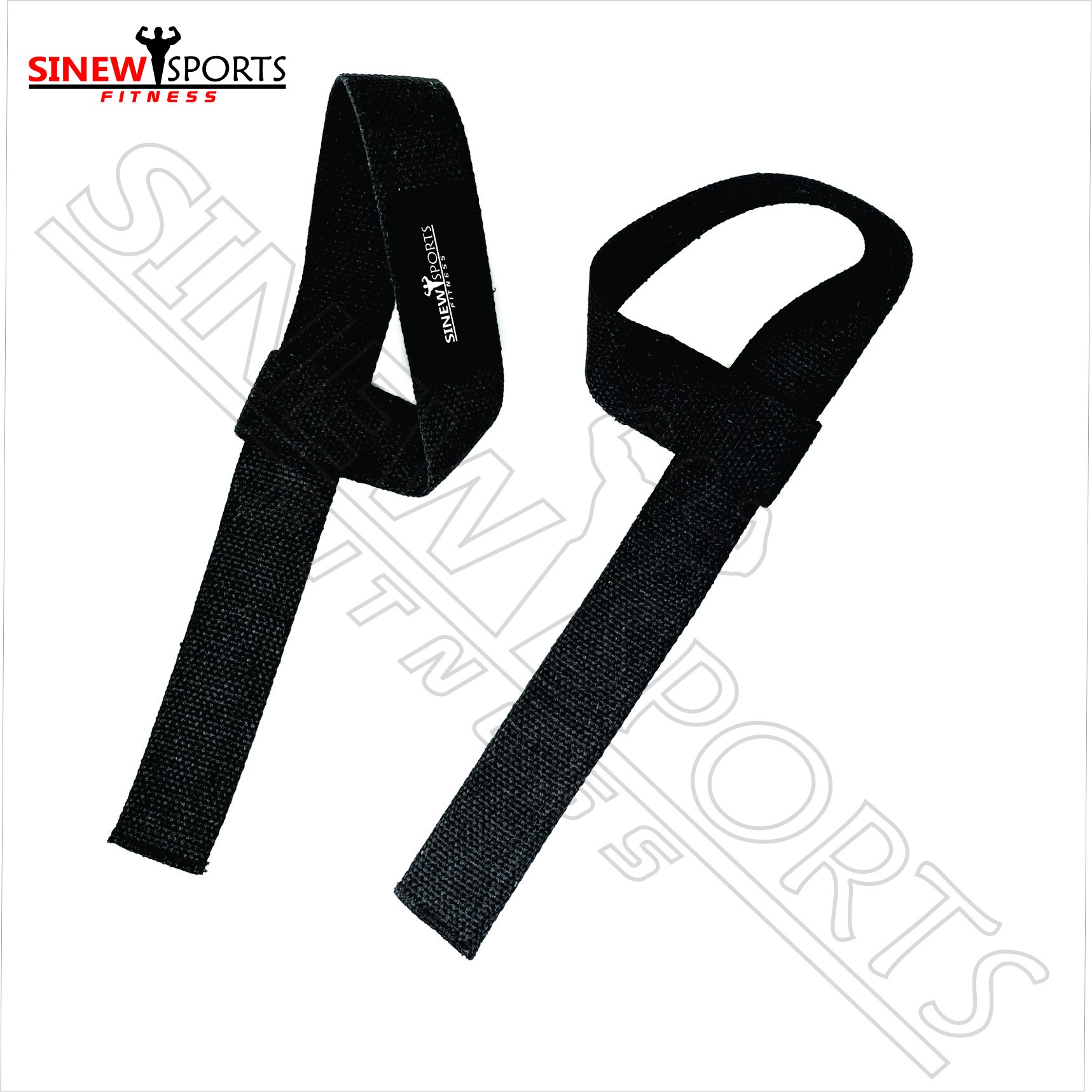 High Quality Custom Made Weightlifting Gym Lifting Wrist Straps For Strength Training Weigh For Strength Training Weight Lifting