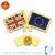 Import High Quality Custom Promotional Souvenir Gold Plated Flag Metal Badge/Pins from China