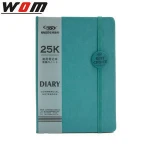 High quality customized gift office supply A5 PU cover notebook