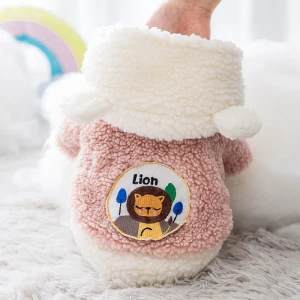 High quality cute dress pet supplies custom pink teddy dog clothing wholesale