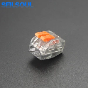 High Quality Easily Install Electric Terminal Block Push In Fast Wire Wire Splice Connectors