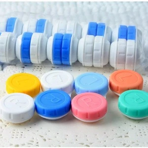 High Quality Glasses Cosmetic Contact Lenses Box Contact Lens Case for Eyes travel Kit Holder Container