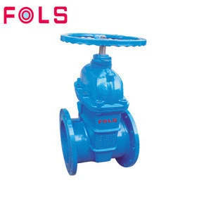 High quality handle lever carbon steel flanged gate valve dn100