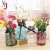 Import high quality home decorative Crystal flower glass vessel glass vase from China