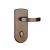Import High Quality Isreal Market zinc Alloy Door Handle With Lock from China