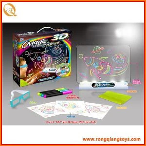 High quality kids 3D drawing and writing board toys